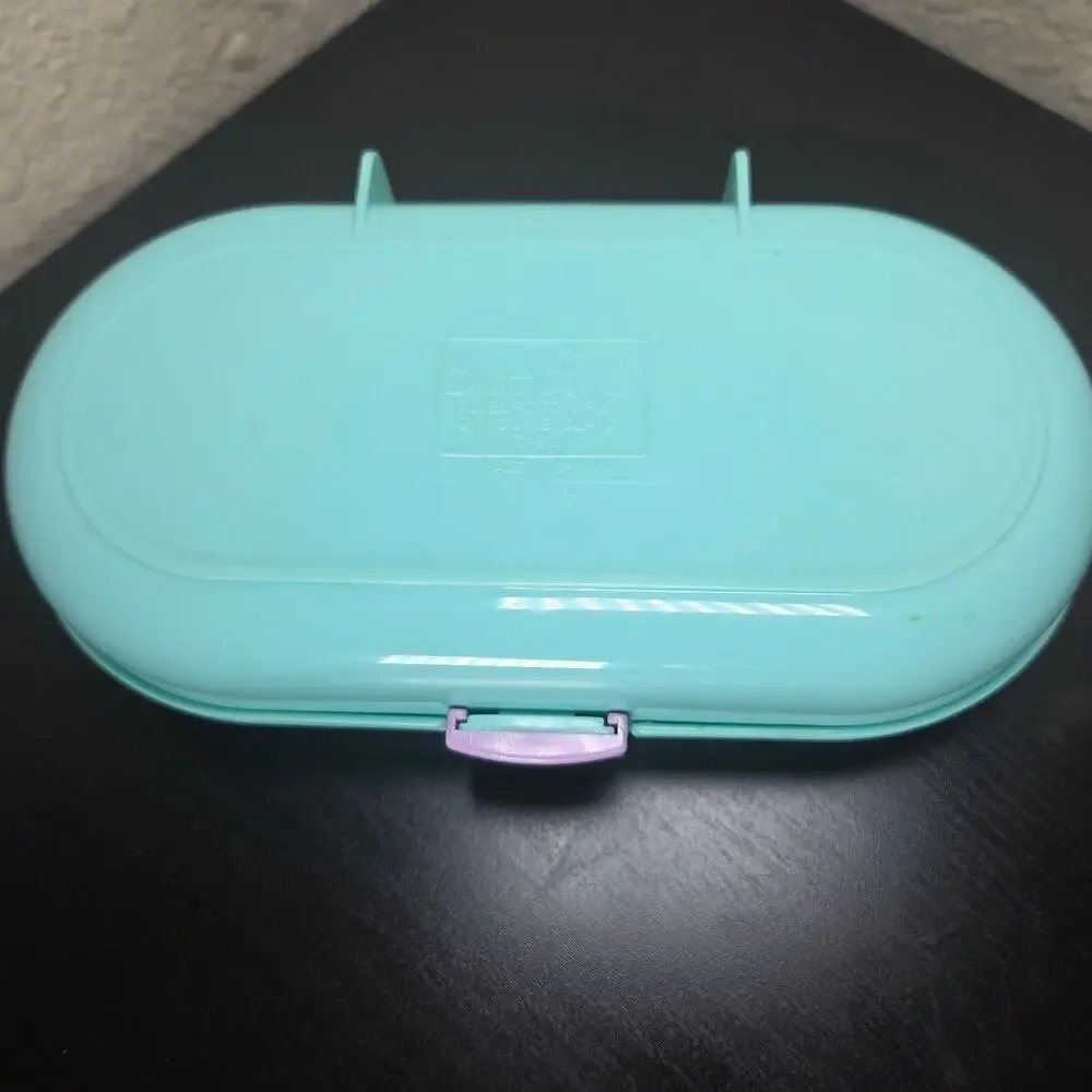 Vintage 1992 Polly Pocket Bluebird Babysitting Stamper with 3 Original Figures